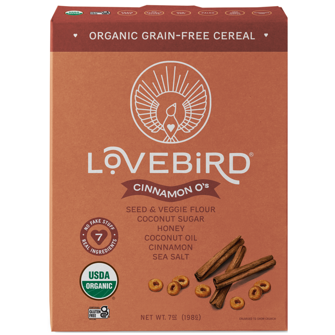Lovebird Cereal Cinnamon (4 Boxes)