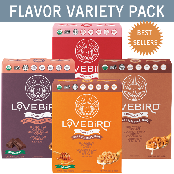 Lovebird Cereal Flavor Pack | Lovebird Cereal
