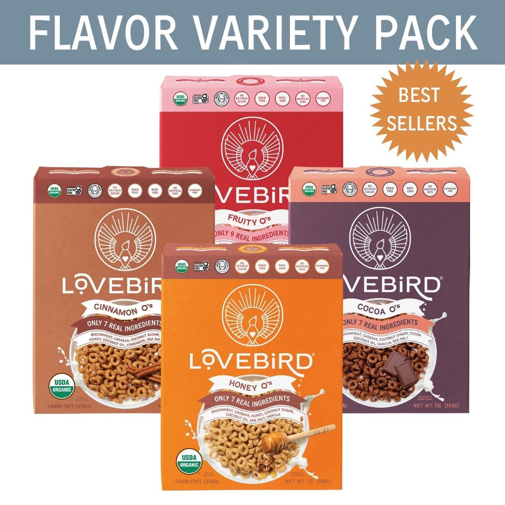 Lovebird Cereal Flavor Pack | Lovebird Cereal