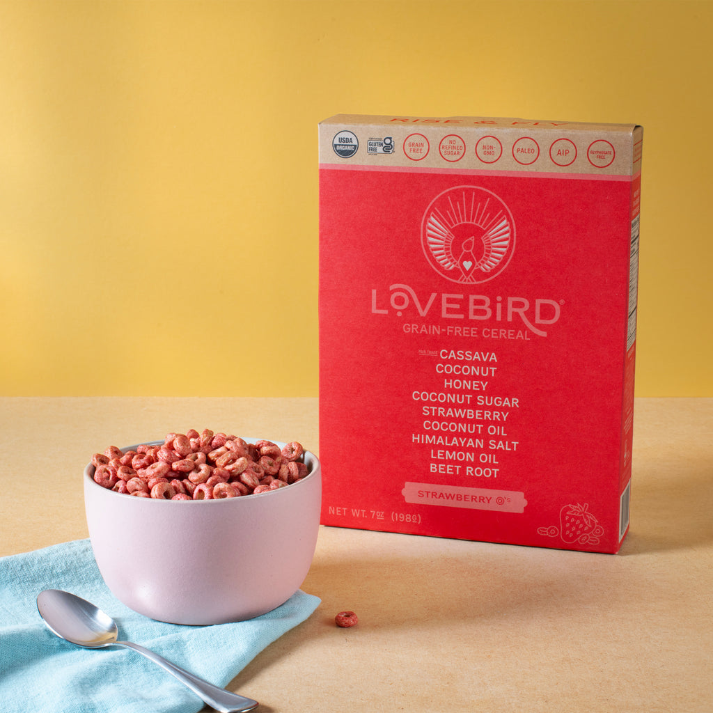Lovebird Cereal Strawberry (4 Boxes)