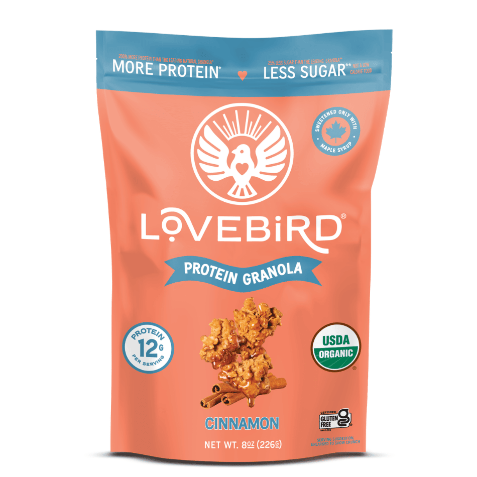 Protein Granola Cinnamon - Lovebird Cereal