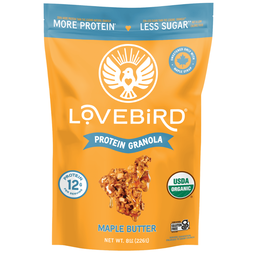 Protein Granola Maple Butter - Lovebird Cereal