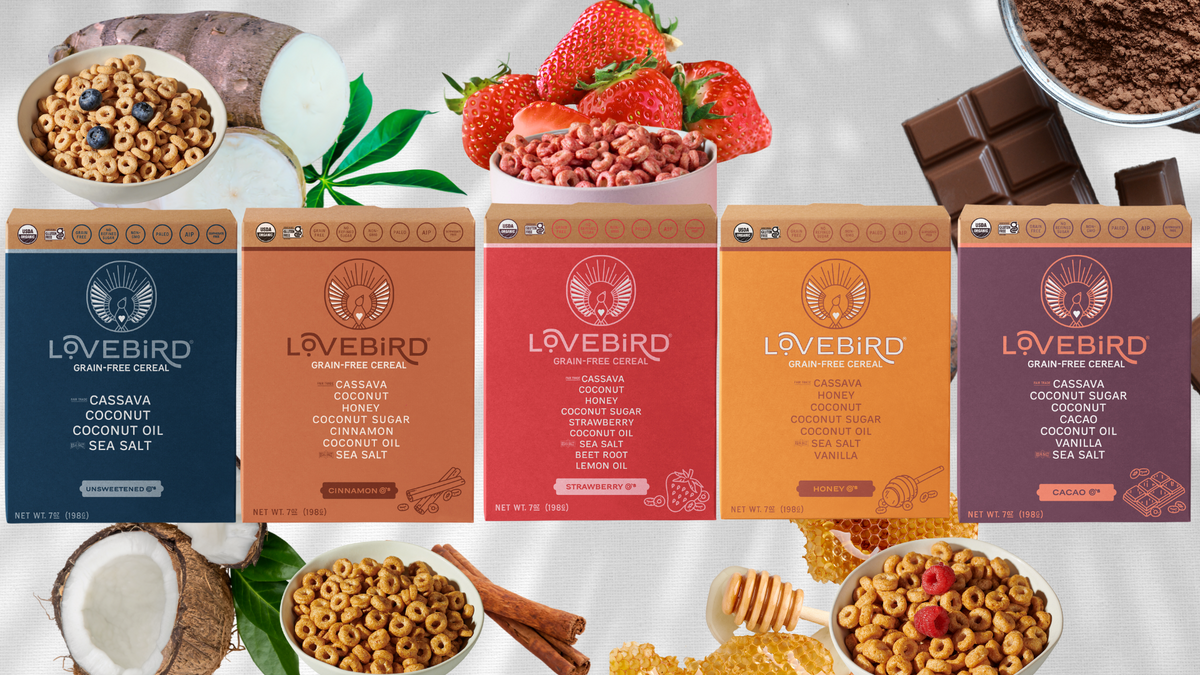 Lovebird Cereal: Grain-Free & No Refined Sugar